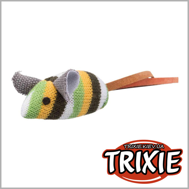 ТРИКСИ Украина - Trixie Набор мышей (ткань, 8см, в уп.2шт)