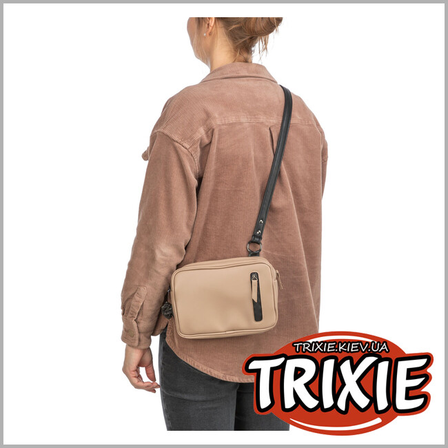 ТРИКСИ Украина - Сумка для прогулок Trixie 32300 CityStyle 23х16х5см, капучино