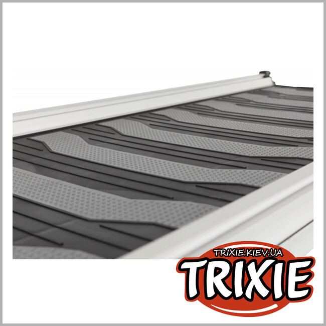 ТРИКСИ Украина - Пандус складной Petwalk-TRIXIE (40 х 102–170 см, 6,2 кг, до 100 кг, черный/серый)