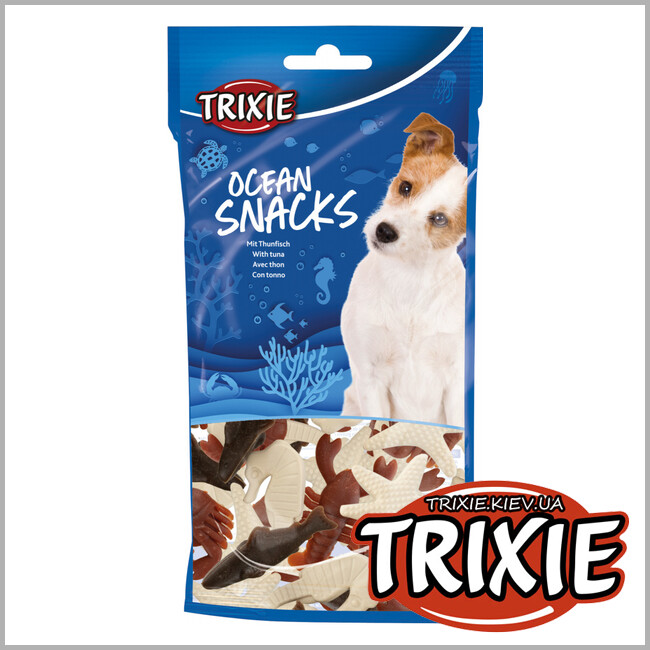 ТРИКСИ Украина - Закуска океанская Trixie Ocean Snacks (с тунцом и курицей 14 шт / 100g )