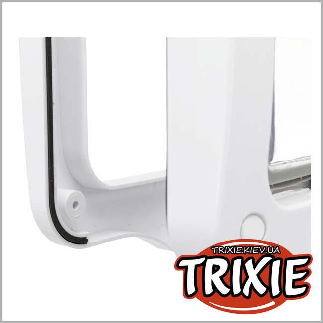ТРИКСИ Украина - Дверца для кота TRIXIE 4 позиции (20х22 см, белый)