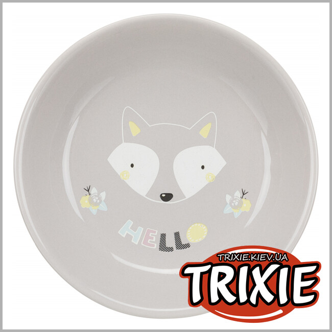 ТРИКСИ Украина - Керамическая миска Junior-TRIXIE (0.2л/14см)