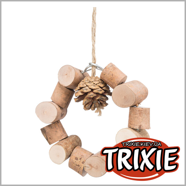 ТРИКСИ Украина - Кольцо-качалка Trixie 51696 (сосна), 11см