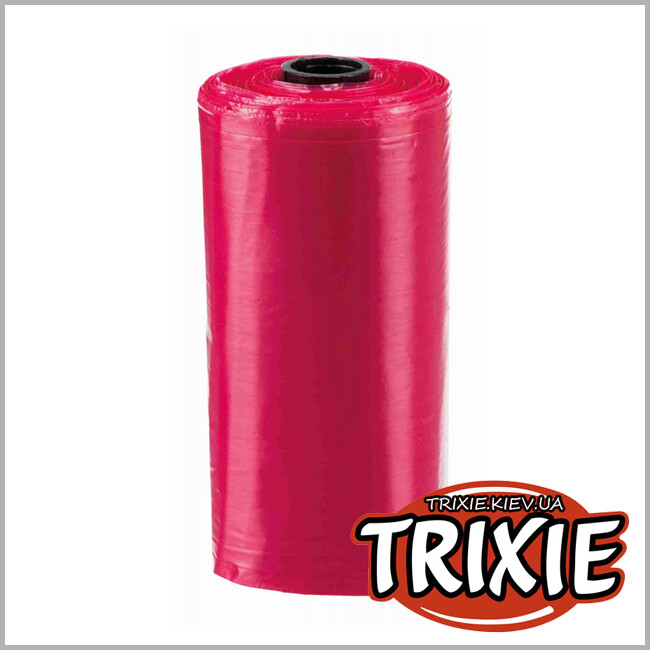 ТРИКСИ Украина - Мусорные пакеты с ручками Trixie Poop Bags with Handles (с ручками 120 шт)