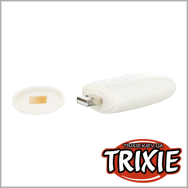 ТРИКСИ Украина - Светодиодная указка для кошек Trixie 41313 "Catch the Light", с рисунком мышонка, USB, 8.5см