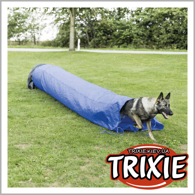 ТРИКСИ Украина - Тренировочный тоннель TRIXIE (60см/5м, синий)