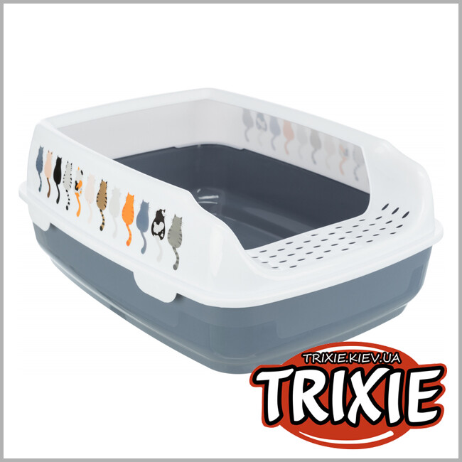 ТРИКСИ Украина - Туалет с бортиком Trixie Delio Litter Tray ( 38 * 20 * 50 см.)