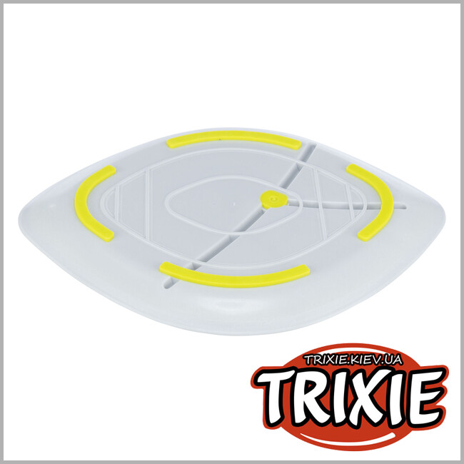 ТРИКСИ Украина - Коврик для лакомства котам Trixie 34959 "Lick'n'Snack" (ПГ/пластик), 28х21см, лайм/серый