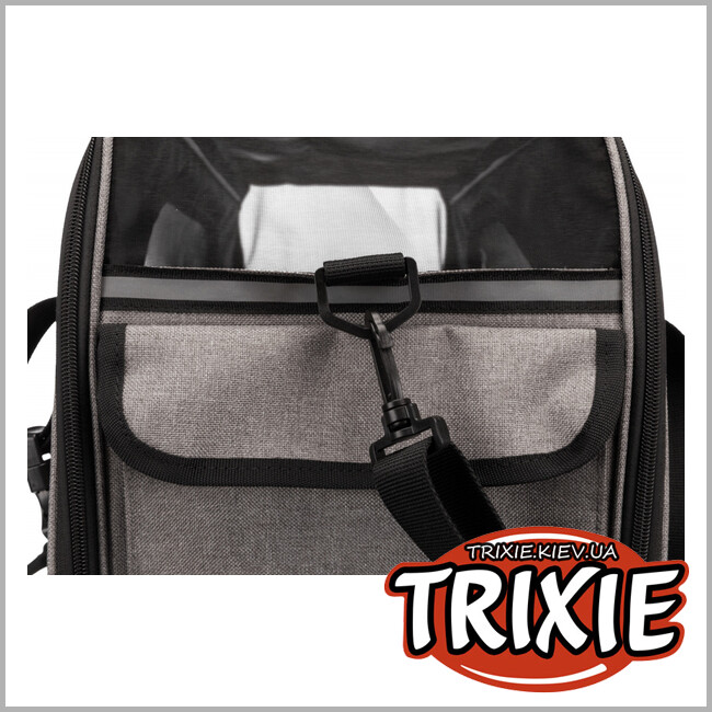 ТРИКСИ Украина - Сумка-переноска Ethan-TRIXIE (25х33х50 см, серый)