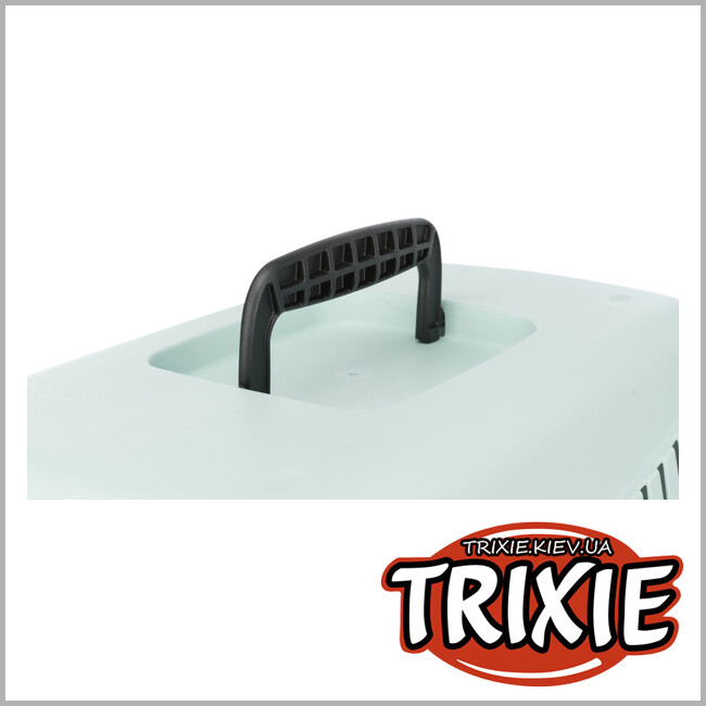 ТРИКСИ Украина - Переноска Junior-TRIXIE (XS: 26х25х39см, серый/мятный)
