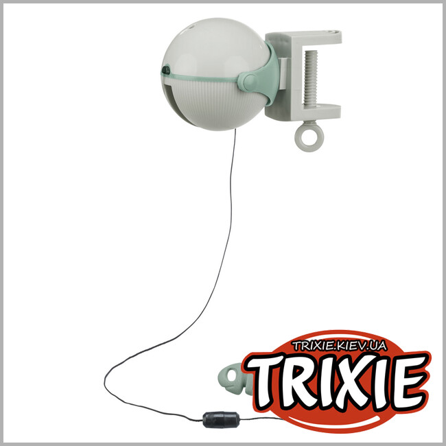 ТРИКСИ Украина - Игрушка для котов Trixie 46021 "Catch It" (пластик), 10х14см, белый