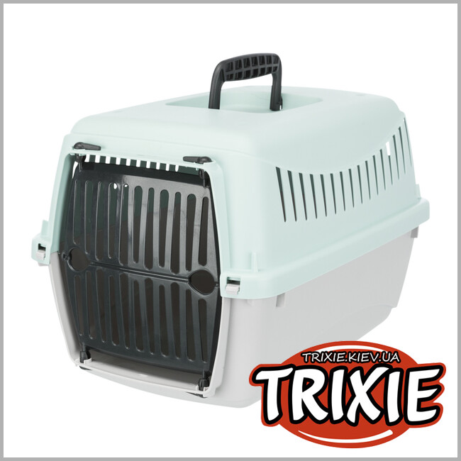 ТРИКСИ Украина - Переноска Junior-TRIXIE (XS: 26х25х39см, серый/мятный)