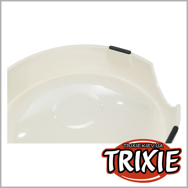 ТРИКСИ Украина - Миска д/кота TRIXIE (меламин 0.25л/17см,белый)