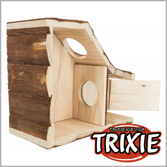 ТРИКСИ Украина - Домик для хомяка Hedwig Trixie с террасой (38х14х25см)