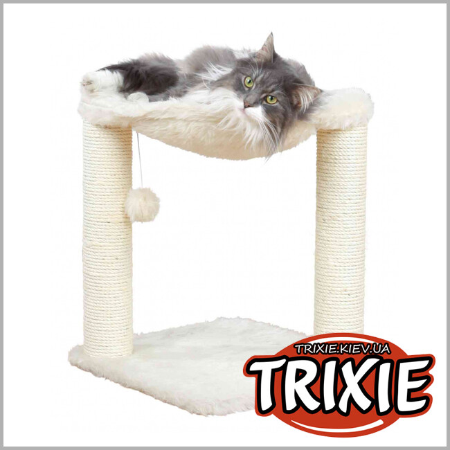 ТРИКСИ Украина - Когтеточка-гамак Trixie Baza Scratching Post (50см кремовая)