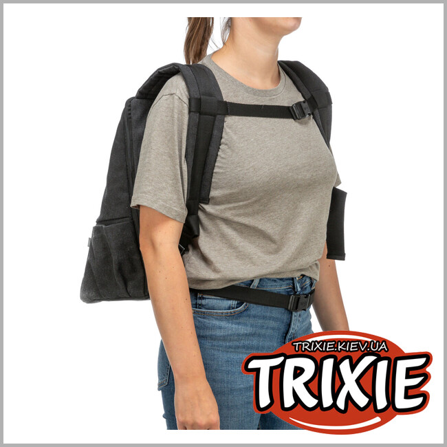 ТРИКСИ Украина - Рюкзак для животных Trixie BE NORDIC "Bjorn", 35х40х20см, черный