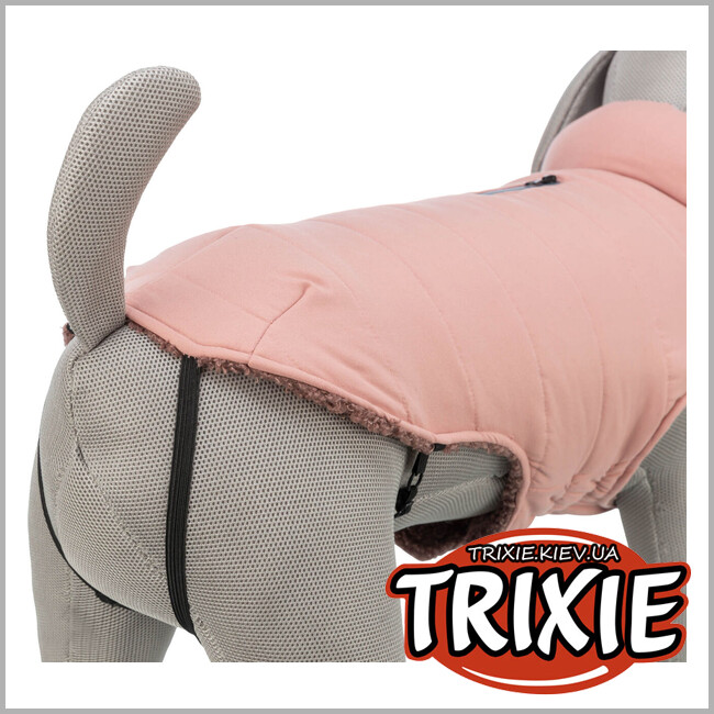 ТРИКСИ Украина - Попона зимняя для собак Trixie 680371 "Lesmon",ХХS: 21см, абрикосовый
