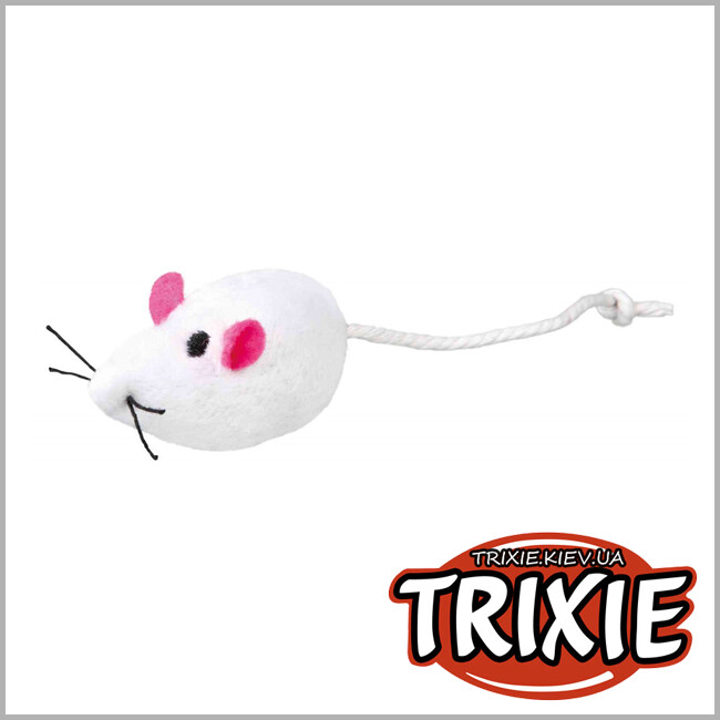 ТРИКСИ Украина - Набор мягких мышек Trixie Mouse (плюш 5cm * 24 шт )