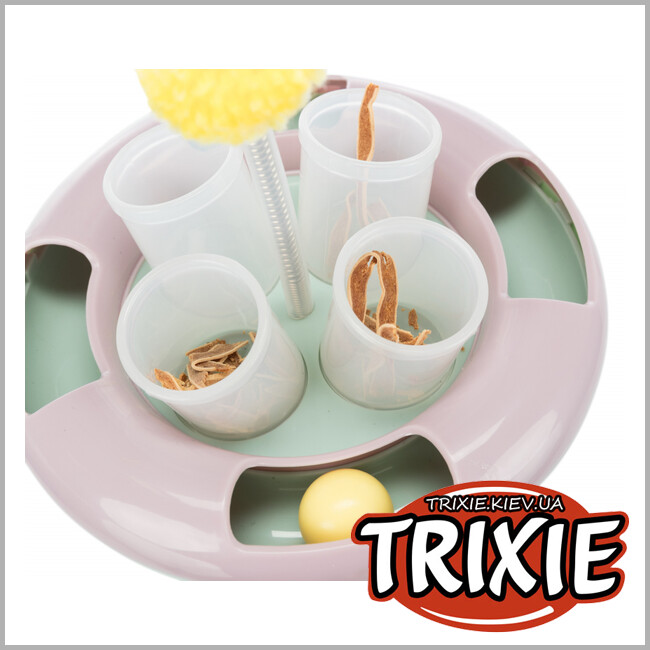 ТРІКСІ Україна - Іграшка-годівниця для кошеня Snack & Play-TRIXIE (18см)