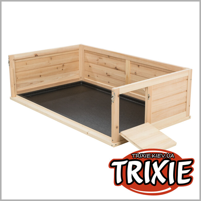 ТРИКСИ Украина - Вольер в помещение Trixie 62486 для морских свинок (дерево/пластик), 114х30х74см
