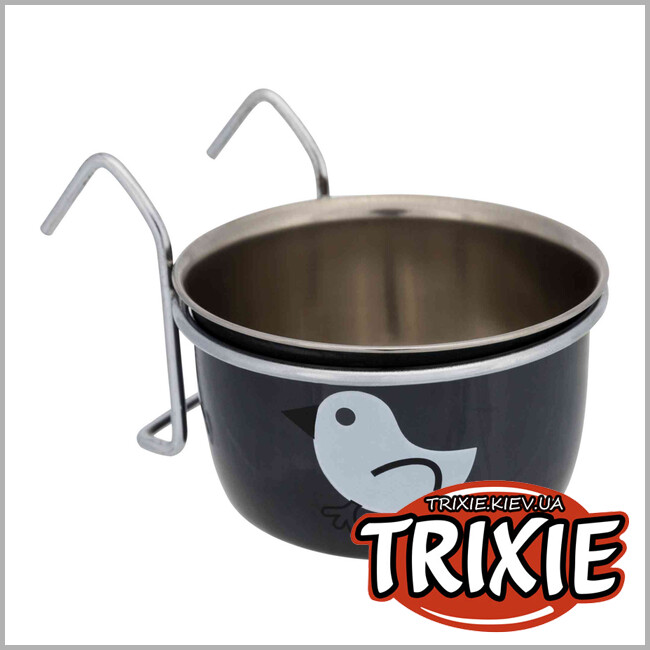ТРИКСИ Украина - Миска с крючком и рисунком Trixie (200 мл/8 см)