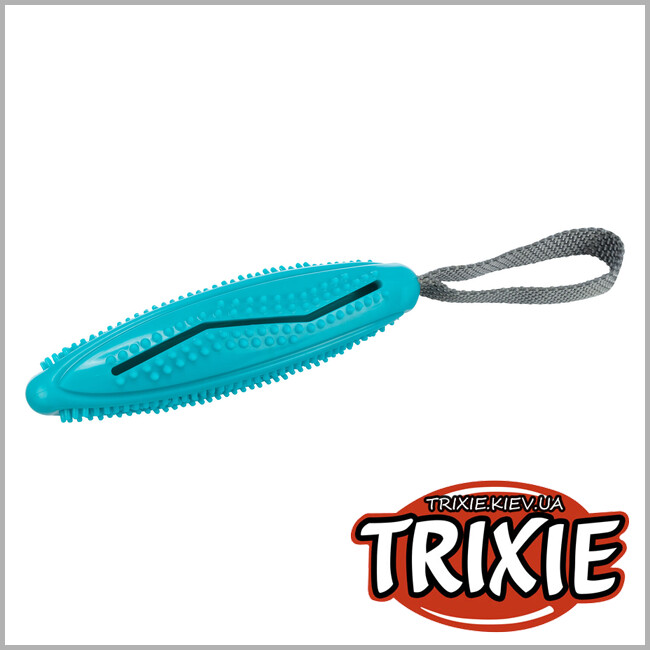 ТРИКСИ Украина - Игрушка Trixie 33413 для собак Палочка для лакомства массирует ясную резину 20 см/31 см.