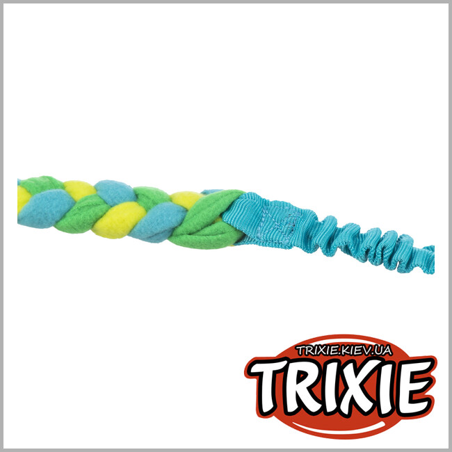 ТРИКСИ Украина - Игрушка Trixie 34704 для собак Канат банджи для перетаскивания полиэстер 85 см