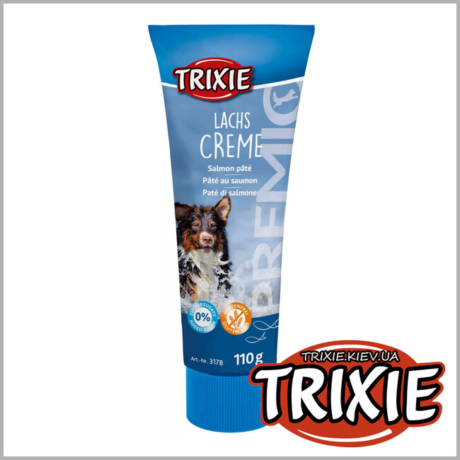 ТРИКСИ Украина - Паштет Premio-TRIXIE для собак с лососем (лосось 110g)