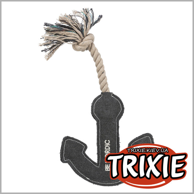 ТРИКСИ Украина - BE NORDIC Trixie 36063 якорь на канате (ткань), 30см