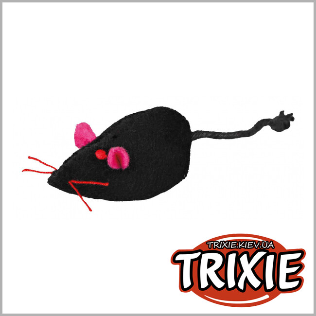 ТРИКСИ Украина - Набор мягких мышек Trixie Mouse (плюш 5cm * 24 шт )