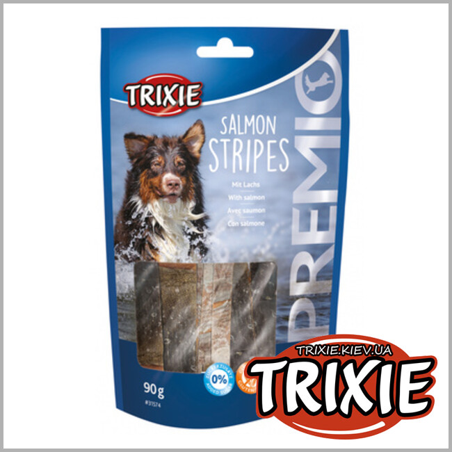ТРИКСИ Украина - Trixie Premio лакомые палочки для собак лосось (90 г)