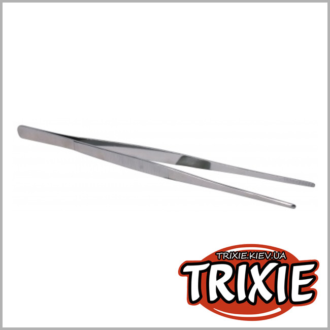 ТРИКСИ Украина - Щипцы для кормления рептилий TRIXIE Feeding Tweezers (прямые 30см)