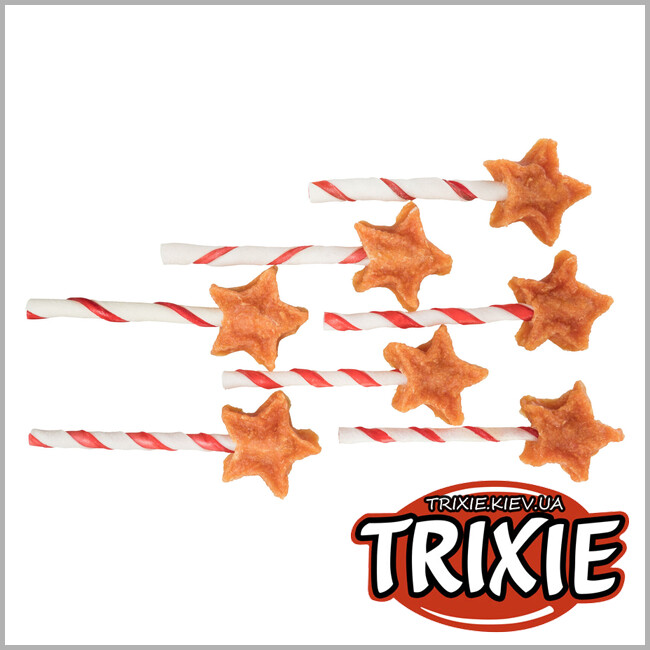 ТРИКСИ Украина - Рождественский куриный леденец Trixie 92745, 12 см/14гр