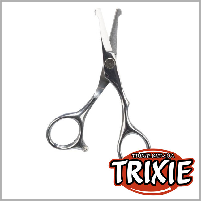 ТРИКСИ Украина - Ножницы для лица и лап Trixie Professional Face and Paw Scissors (13 cm)