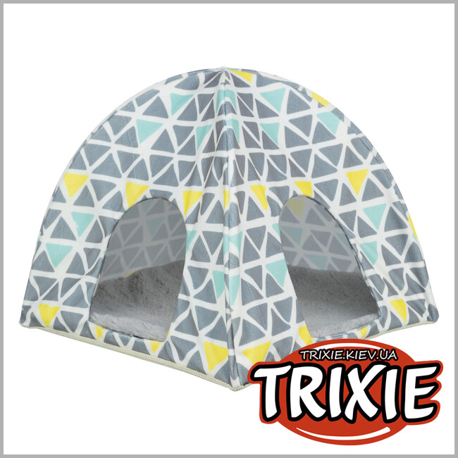 ТРИКСИ Украина - Домик Trixie 62684 для грызунов Вигвам Санни 37 х 35 х 37 см разноцветный