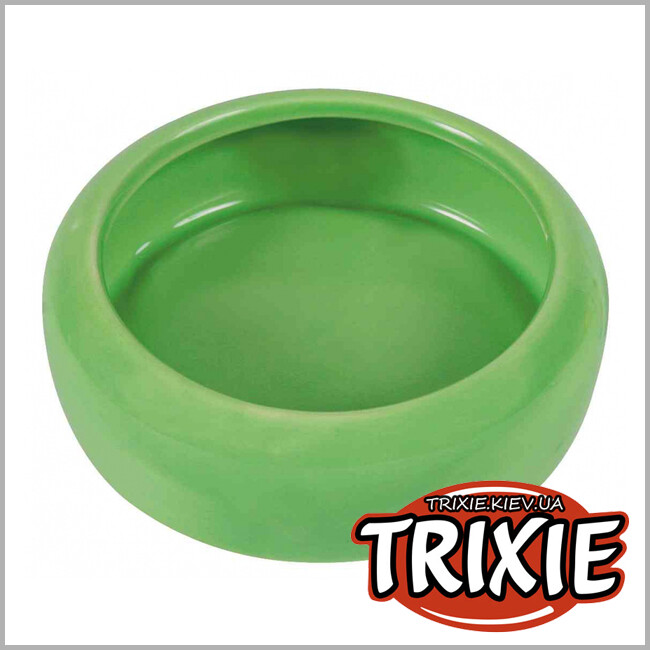 ТРИКСИ Украина - Керамическая миска для грызунов TRIXIE (Размер: 100мл/9см)