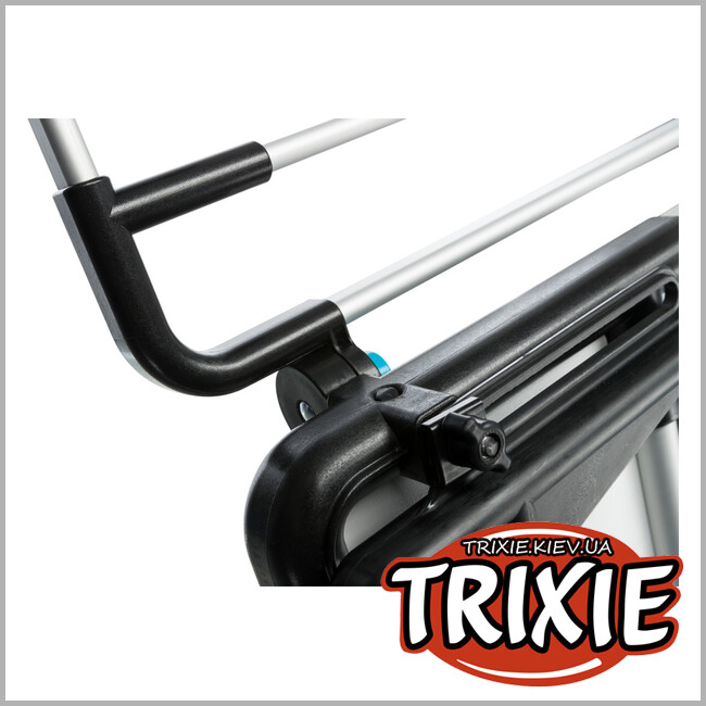 ТРИКСИ Украина - Дополнение к решетке TRIXIE в авто#13201 (92х27х4см, серебо/черный)