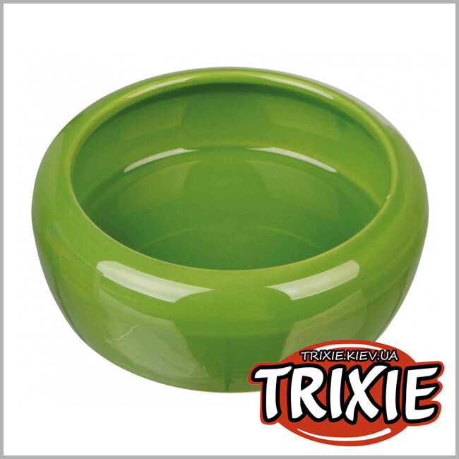 ТРИКСИ Украина - Керамическая миска для грызунов TRIXIE (Размер: 200мл/10см)