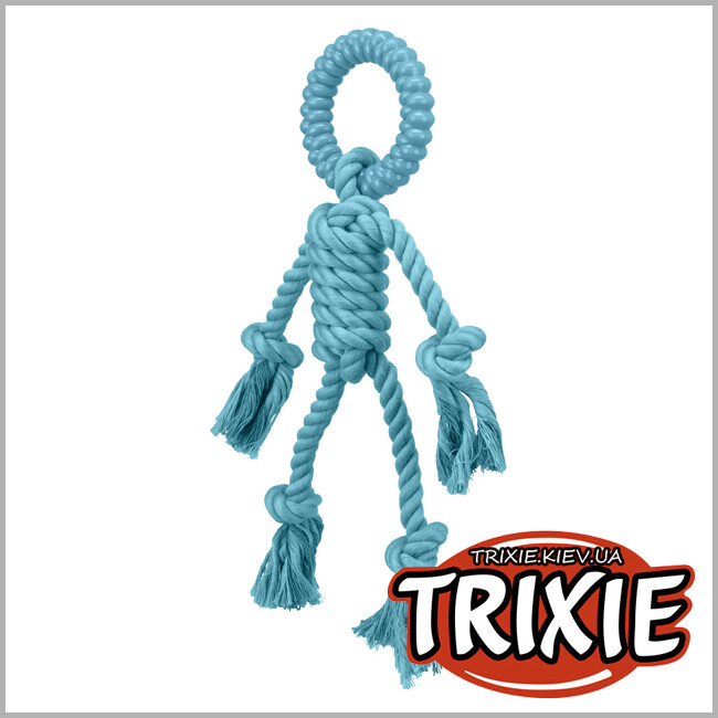 ТРИКСИ Украина - Фигурка из веревки Trixie 34700 (полиэстер/хлопок/TПГ), 26см