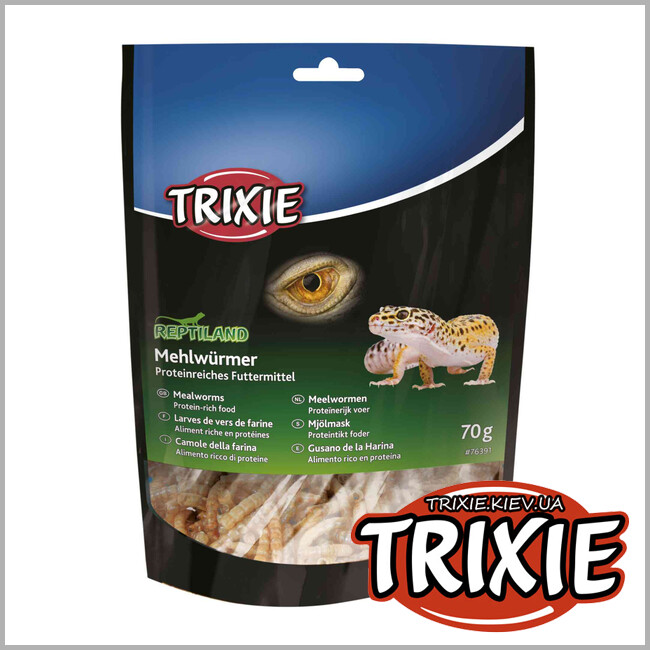 ТРИКСИ Украина - Черви сушеные TRIXIE для рептилий (70 гр)