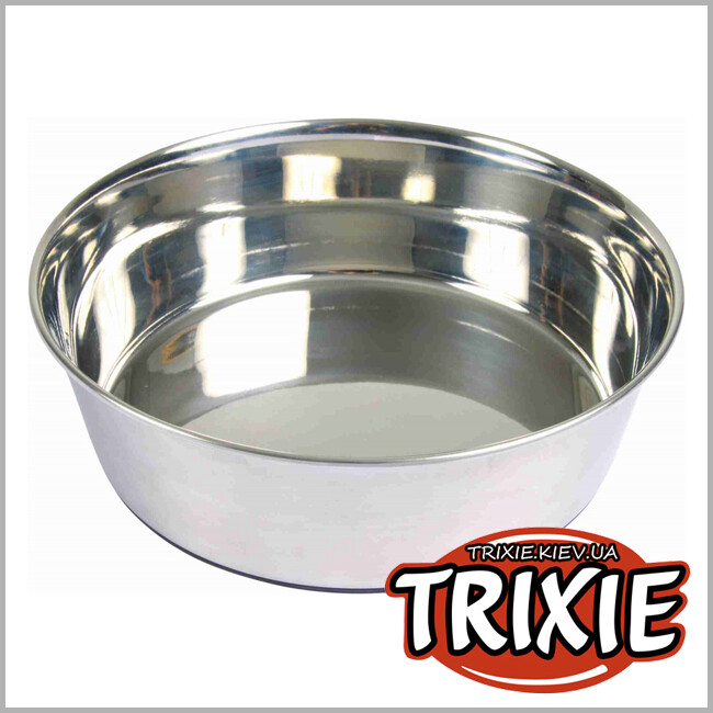 ТРИКСИ Украина - Миска на резиновом основании для собак TRIXIE (нескользящая 2,5л/24см)