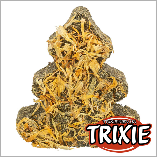 ТРИКСИ Украина - Новогодняя елка Trixie 92782 с морковью/цветами, 90 г