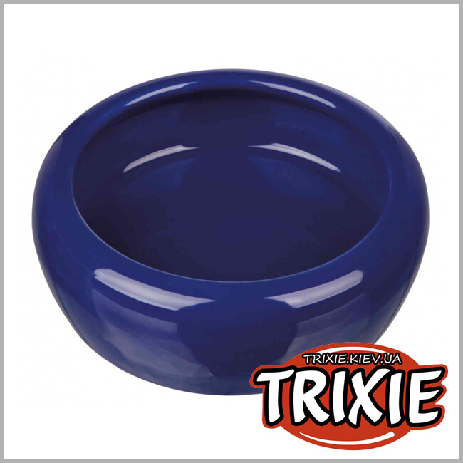 ТРИКСИ Украина - Керамическая миска для грызунов TRIXIE (Размер: 100мл/9см)