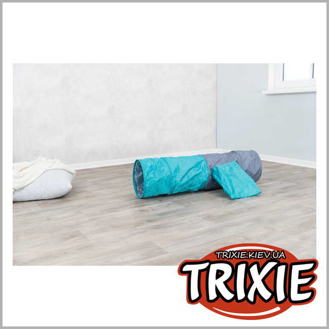 ТРИКСИ Украина - Тоннель для кошек Trixie 4302 игровой текстиль 30х115 см