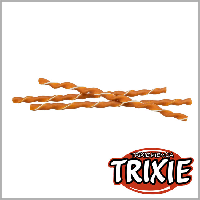 ТРИКСИ Украина - Жевательные палочки "Twisters" (курица), 34см/40гр Trixie 27651