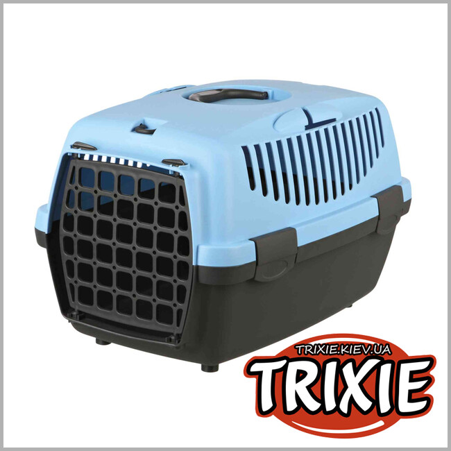 ТРИКСИ Украина - Переноска Trixie Capri Transport Box 1 ( 32*31*48 cm синий )