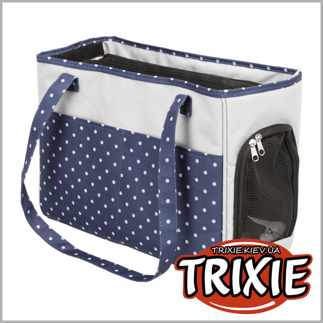 ТРИКСИ Украина - Сумка переноска TRIXIE Bonny (20*29*40см синий/серый)
