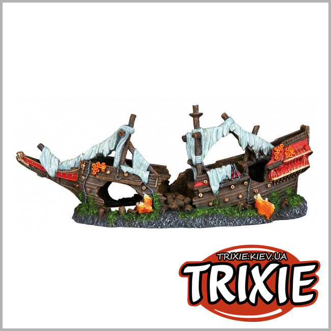ТРИКСИ Украина - Грот для рыбок TRIXIE - Обломки корабля