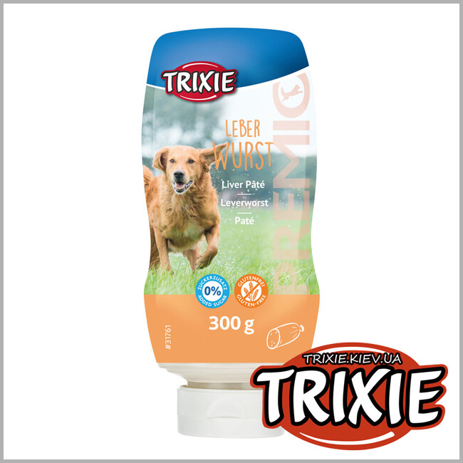 ТРИКСИ Украина - Лакомство для собак Trixie 31761 PREMIO liver pâté XXL Печеночный паштет 300г
