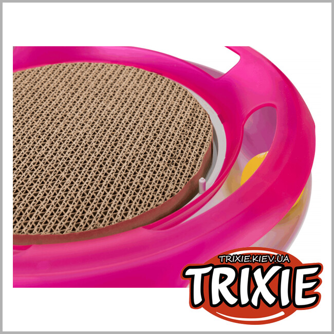 ТРИКСИ Украина - Игрушка для кота Race & Scratch - TRIXIE (37 см)